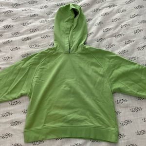 Outdoor Voices Green Hoodie, size S